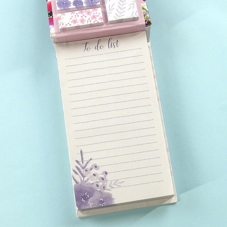 Custom Eco Friendly Memo pad/Notepad with Gel Pen /Sticky Pad
