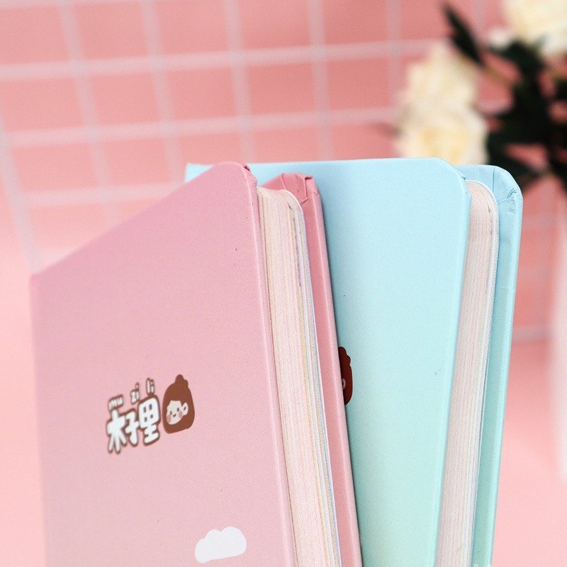 Diary Book Hardcover Journal Custom Logo Handwriting School Note Book for Students Luxury Pen Notebook hardback