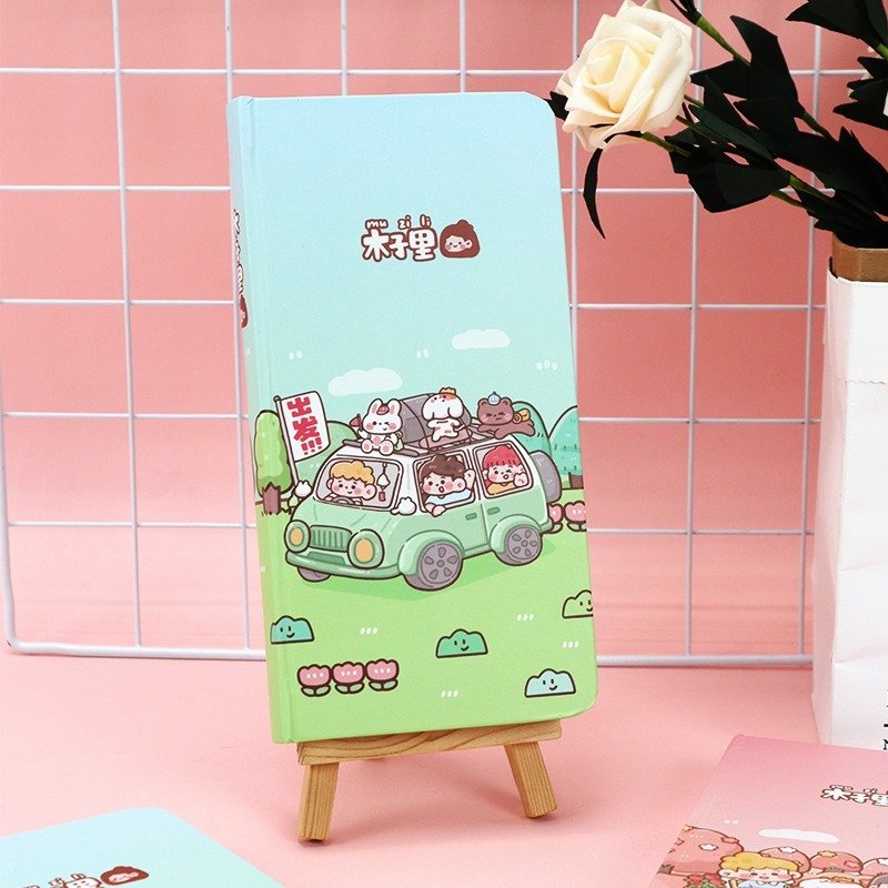 Diary Book Hardcover Journal Custom Logo Handwriting School Note Book for Students Luxury Pen Notebook hardback