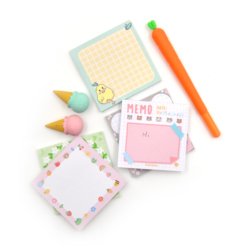 7.6 x 7.6cm or custom