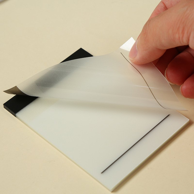 PET multi-functional translucent Posted it notes Mark Key sticky notes Plan note grid records N times of Posting logo