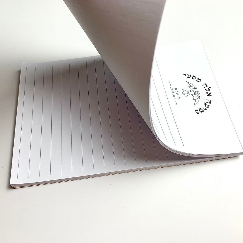 High Quality Promotional Custom LOGO Stationery Memo Pad Custom Printed Logo A4, A5, A6 Office School Notepad