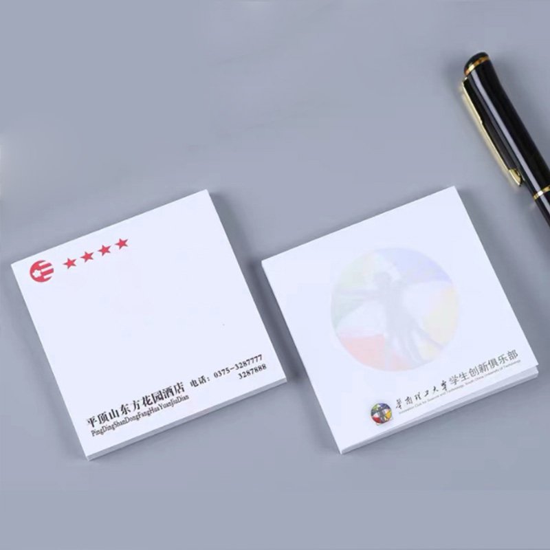 custom daily plan minimalist cute stationery mini sticky notes memo pad stick notepad