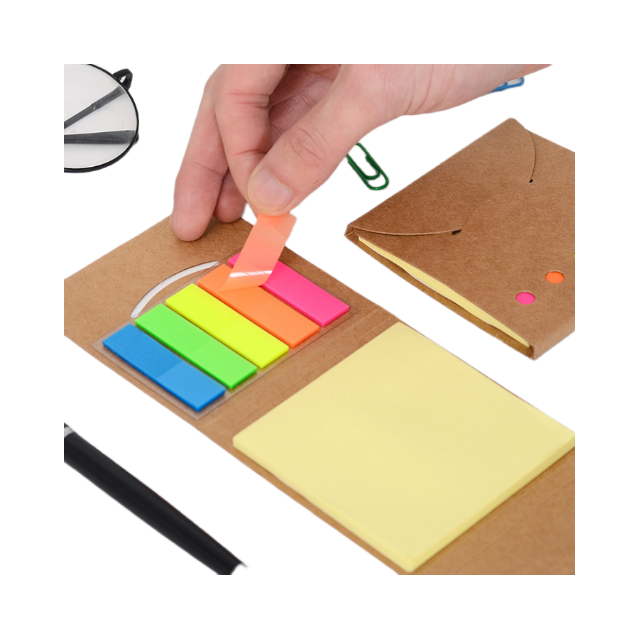 Transparent Sticky Notes Page Markers Book Tabs Note Insertable Self-Adhesive Index Flags Stickers With Ruler