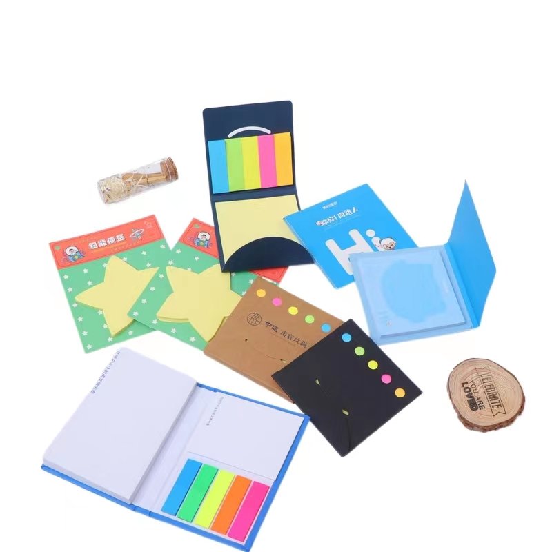 Transparent Sticky Notes Page Markers Book Tabs Note Insertable Self-Adhesive Index Flags Stickers With Ruler