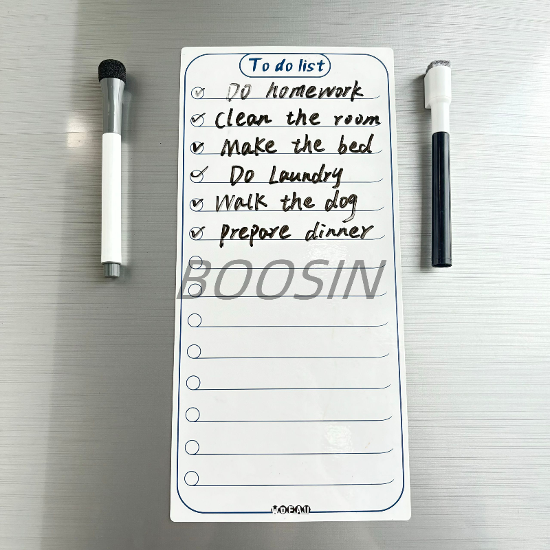 Newyes Dry Erase Silicone Writing Drawing Board Memo Board White Board Magnetic Notepad For Classroom Office
