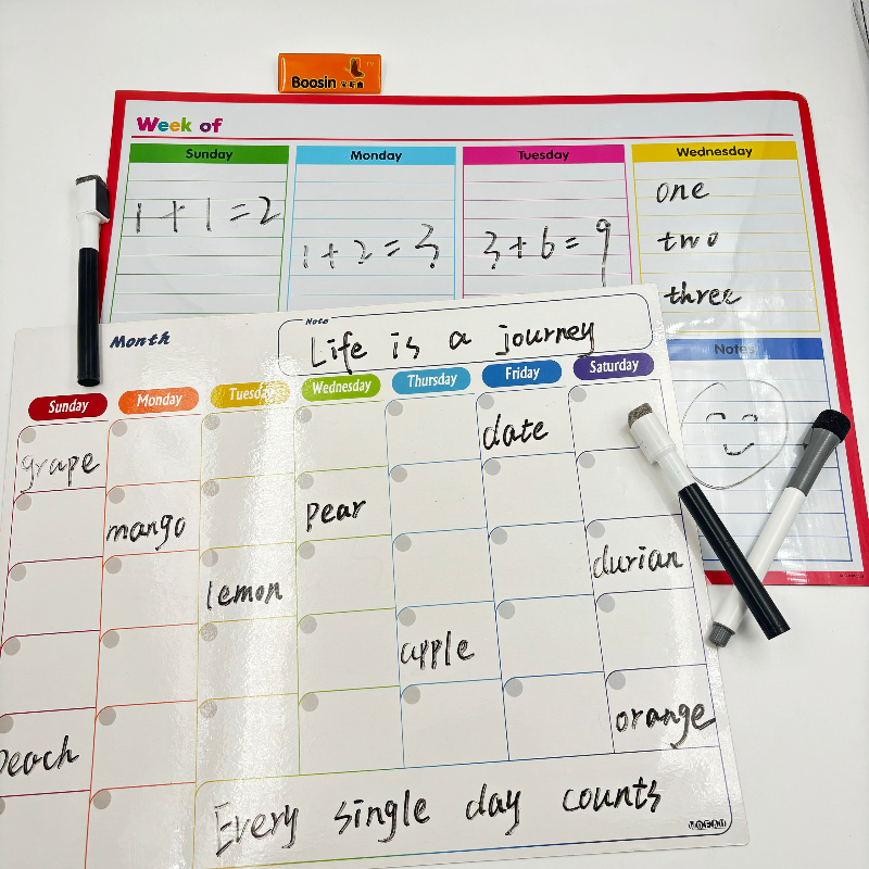 Newyes Dry Erase Silicone Writing Drawing Board Memo Board White Board Magnetic Notepad For Classroom Office