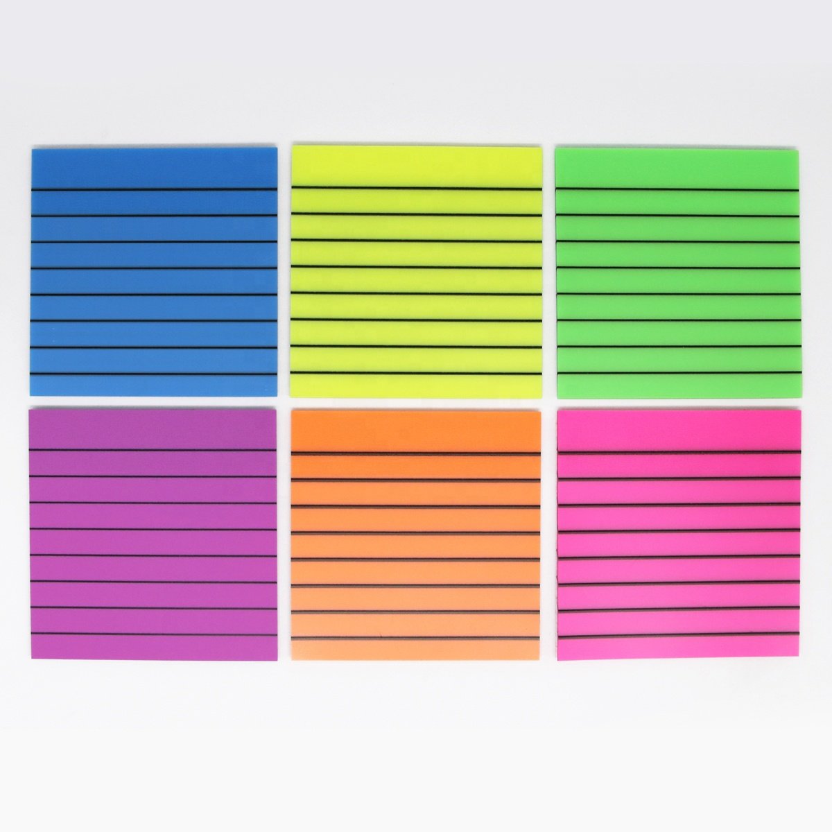 Hengxin Fluorescent Transparent Sticky Notes With Line For Study Offices Gift Good Quality Cheap