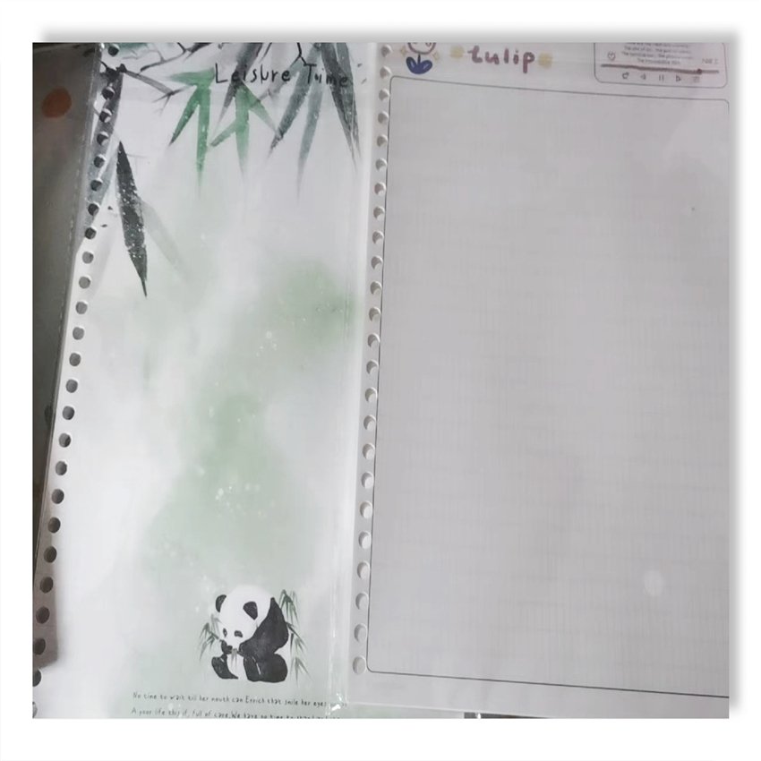 Custom Spiral Bound Notebook Sketchbook and Diary with Paper Cover and Sticky Note Memo Pad for Note Taking and Sketching