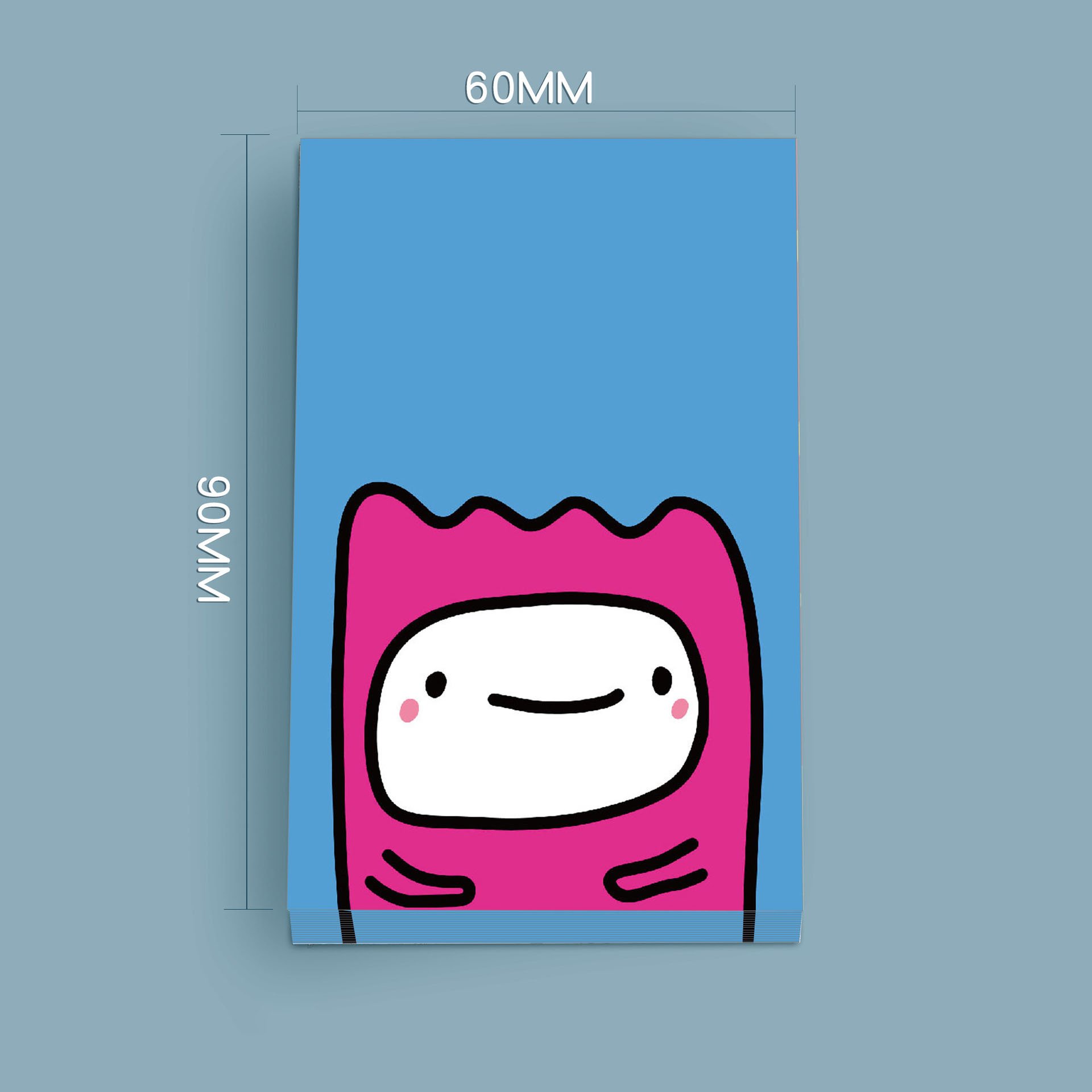 custom memo pad 50 sheets student sticky notepad