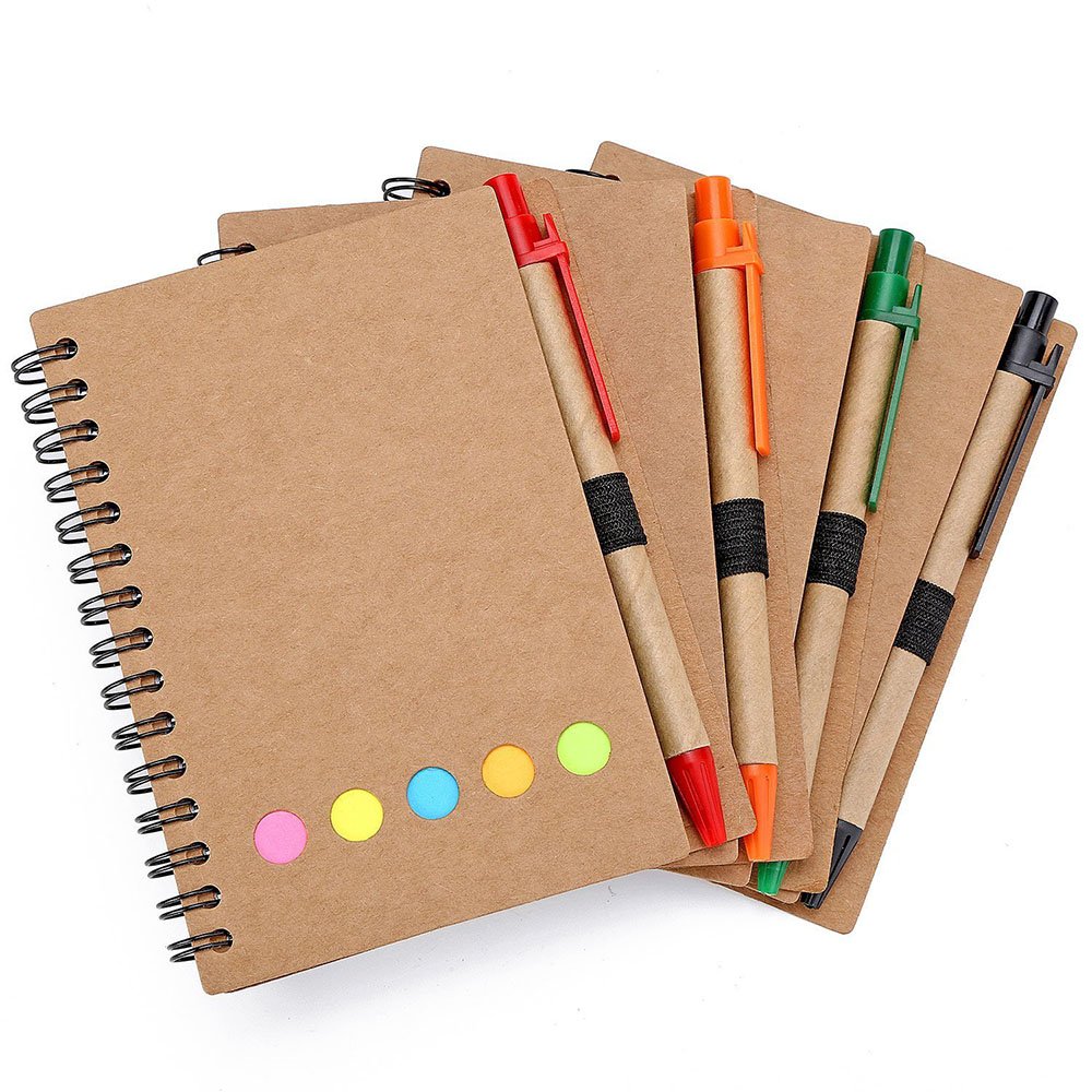 Self-adhesive Pen To Do List Notepad Book Of Sticky Note Book With Notebook A5