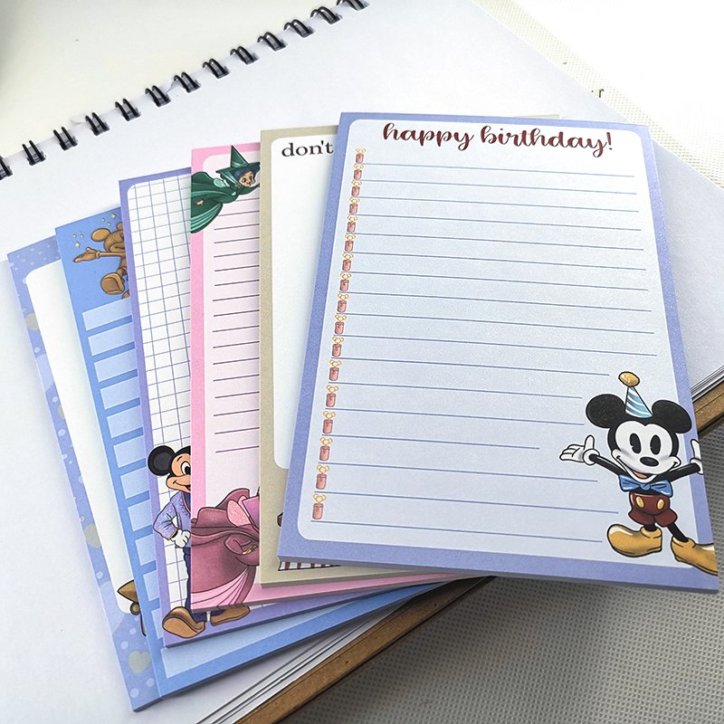 Hot sale custom aesthetic magnetic cartoon diy memo pads and sticky notes of supplier