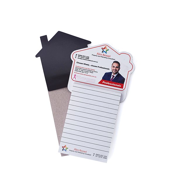 Self-Adhesive to do list tear off Fridge Magnet Notepad Colored Paper Magnetic Shopping List for Fridge for Promotions