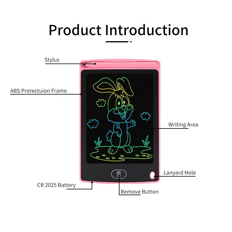 Source Factory Toddler Toys Birthday Gifts Magic Slate Lcd Writing Tablets For Kids 6.5 Inch