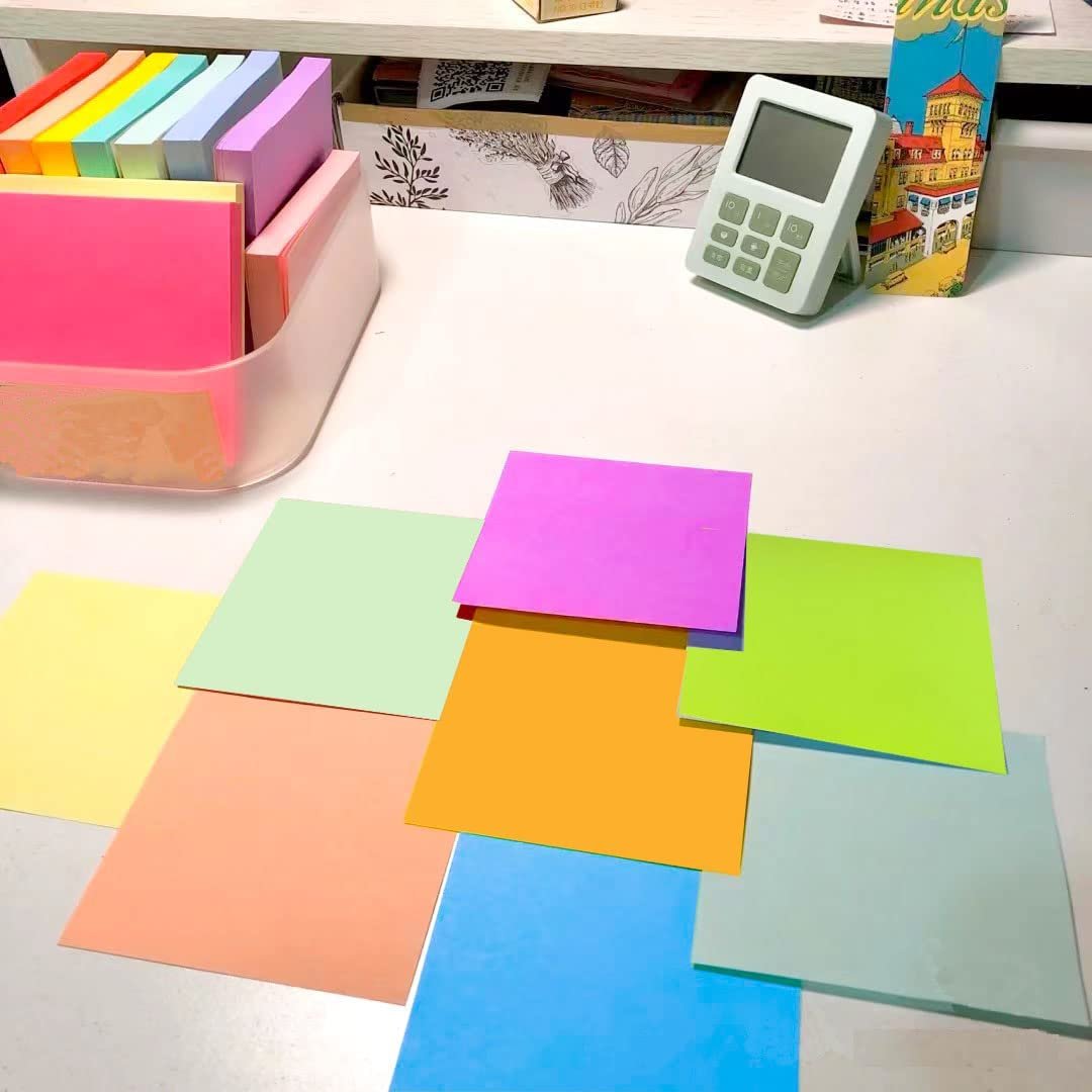 Stationery School Supplies Colorful Paper Sticky Note Pad Custom Memo Pad Index Posted Sticky It Note Pad