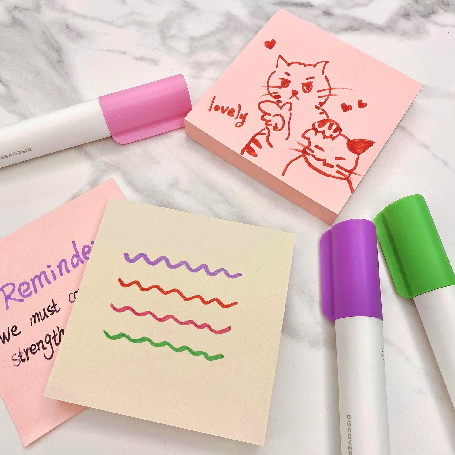 Custom color sticky note printing sticky notes manufacturer for Office Home School