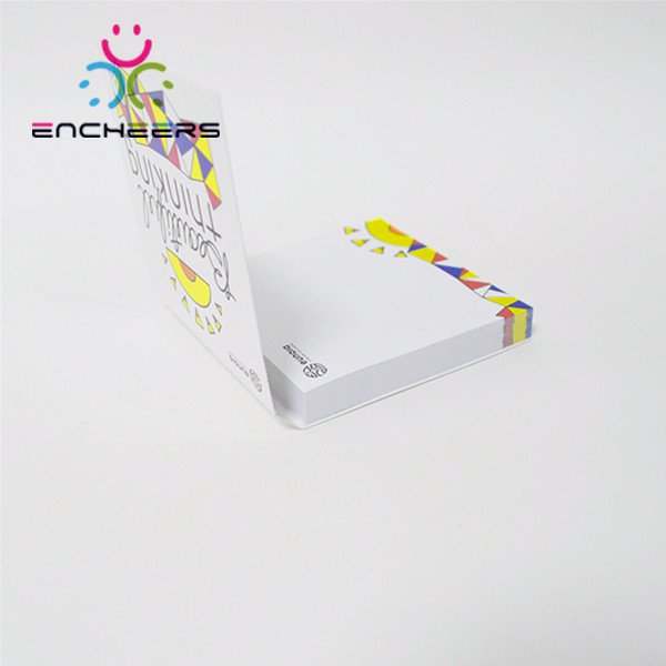 Wholesale Custom Logo Normal Cheap Memo Block Note Pads with Sticky