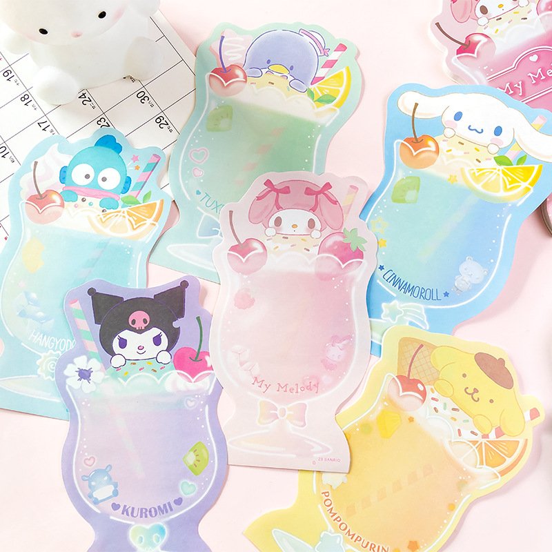 School Melody notepad, Cute Kuromi note pad, Anime KT diary notebook