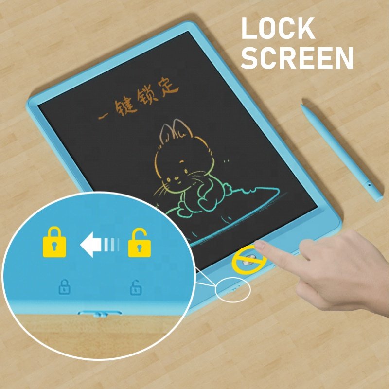 kids learning toys lcd writing boards color screen magic blackboard magic slates lcd writing tablet 8.5 10 12 16 inch Memo Pads