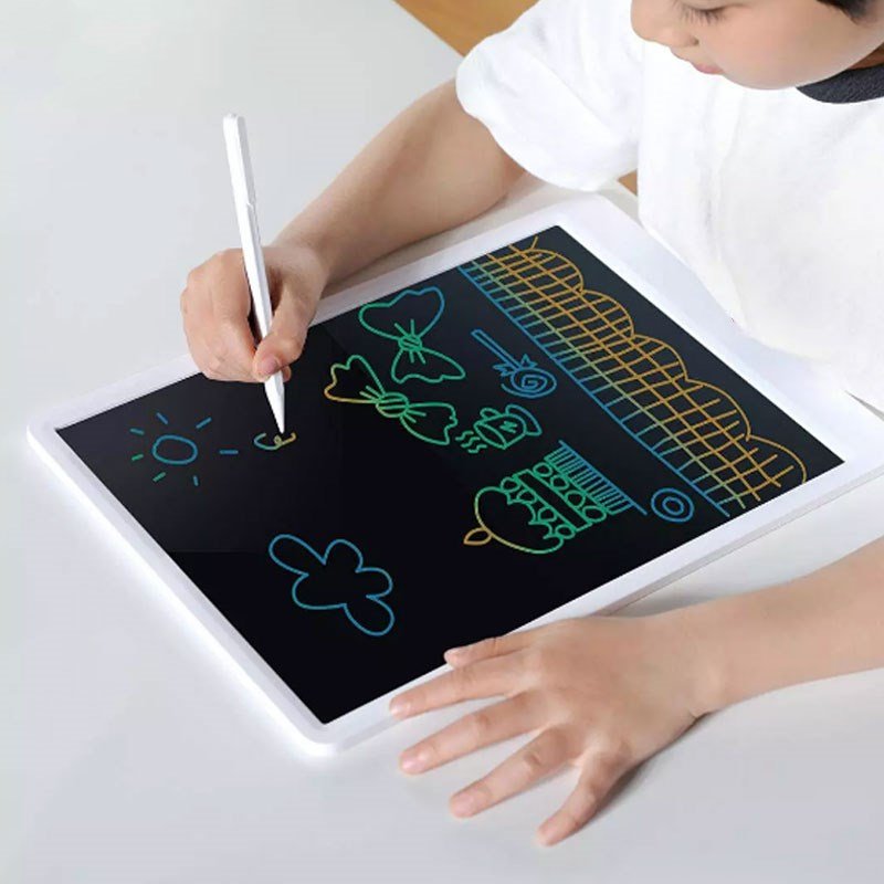 Customized Design Paperless Learning Machine Portable Oneclick Erase Lcd Panel Colorful Writing Tablet Kid Partial Erase