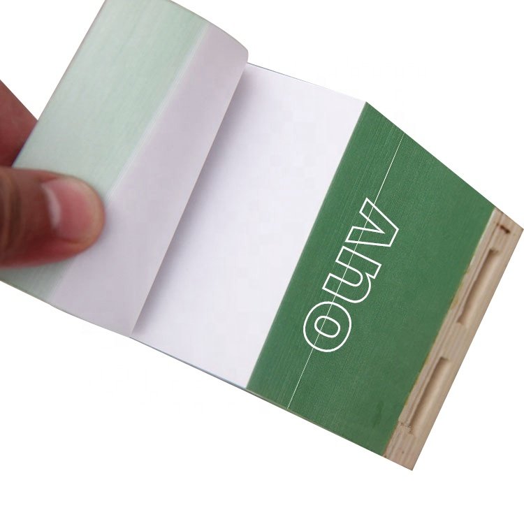 Custom Promotion 3D Memo Paper Block Sticky Note With Wooden Pallet