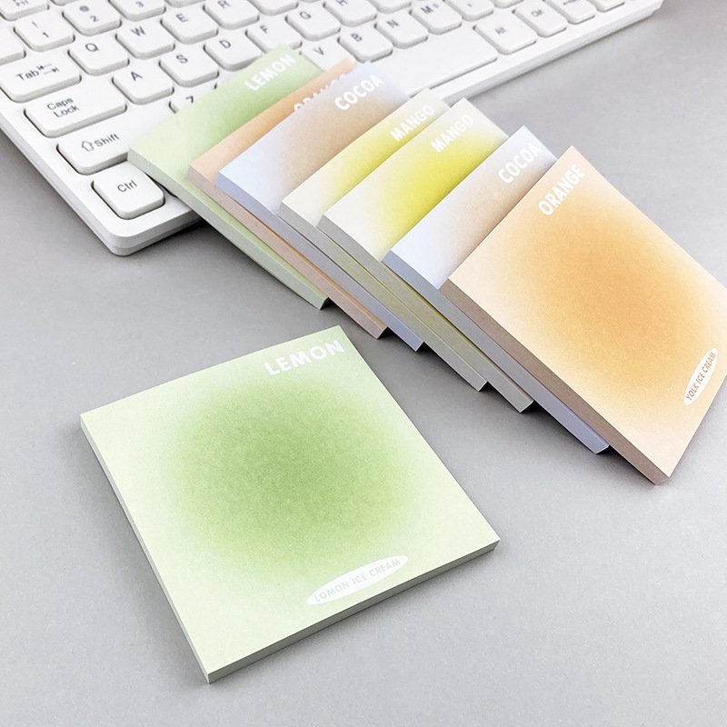 custom logo promotional stationery notepads printed memo pad printing