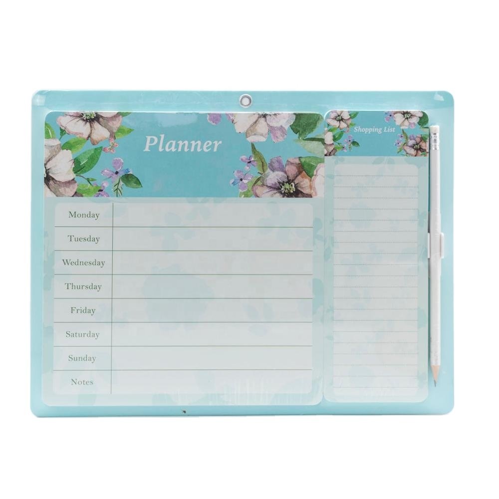 Promotional Shopping List Weekly planner Pad Record Board with pen