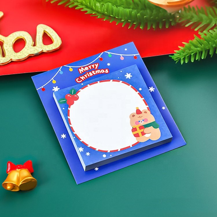 School Office Christmas Products Gifts Book Accessories Stationery Creative Colorful Cube Sticky Note