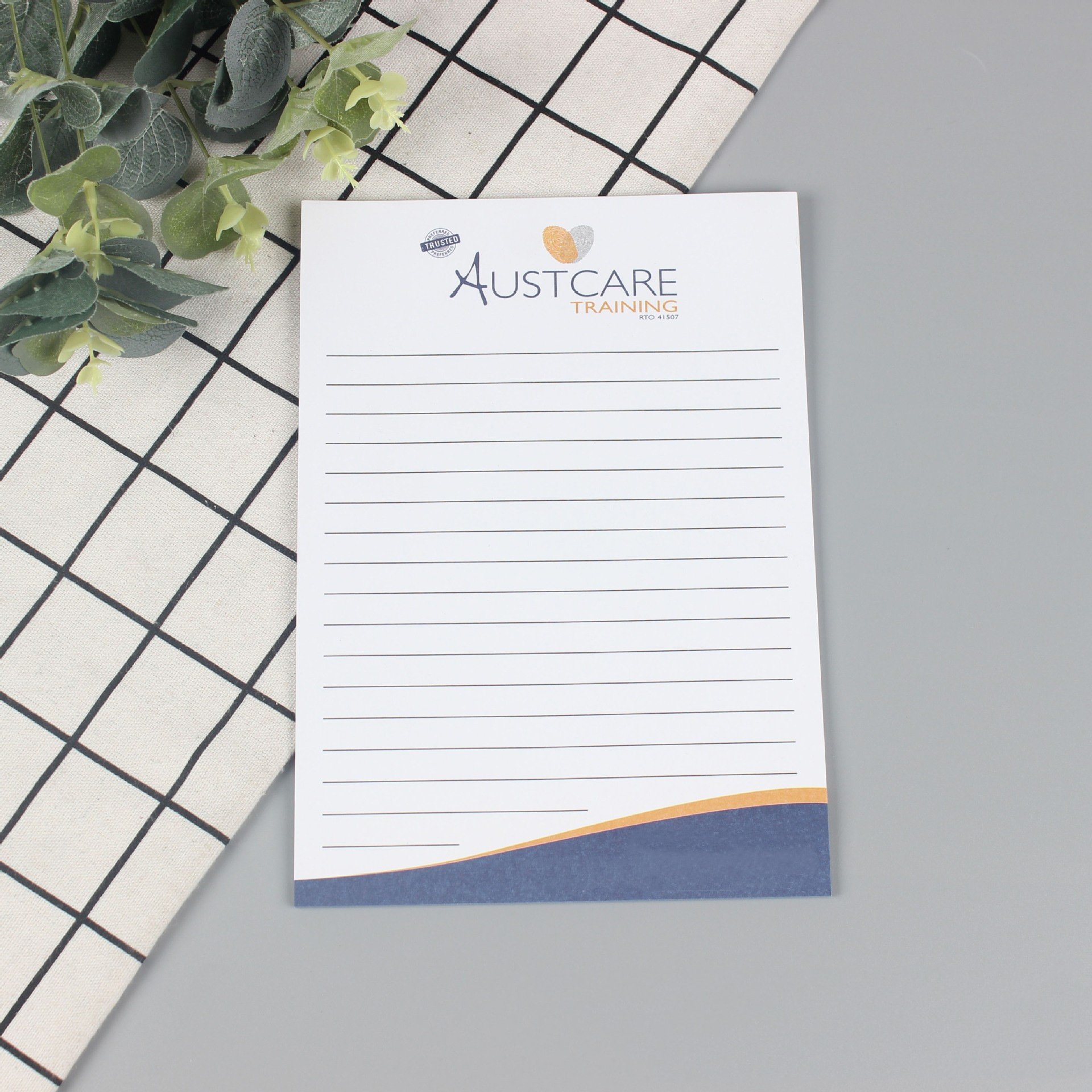 Custom Logo Notepad Printing Loose Leaf Memo Pad a4 a5 a6 Promotional Writing Notepads