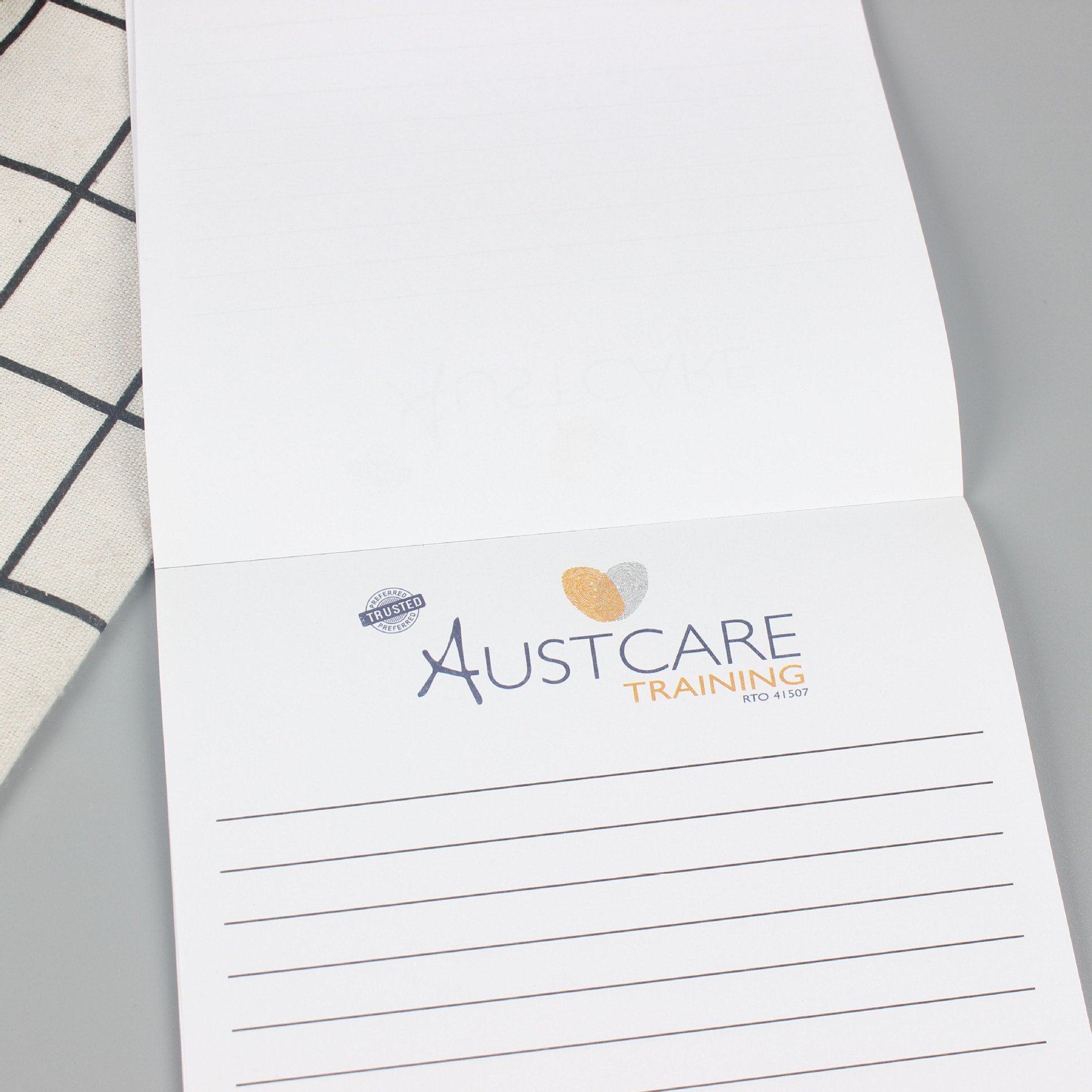 Custom Logo Notepad Printing Loose Leaf Memo Pad a4 a5 a6 Promotional Writing Notepads