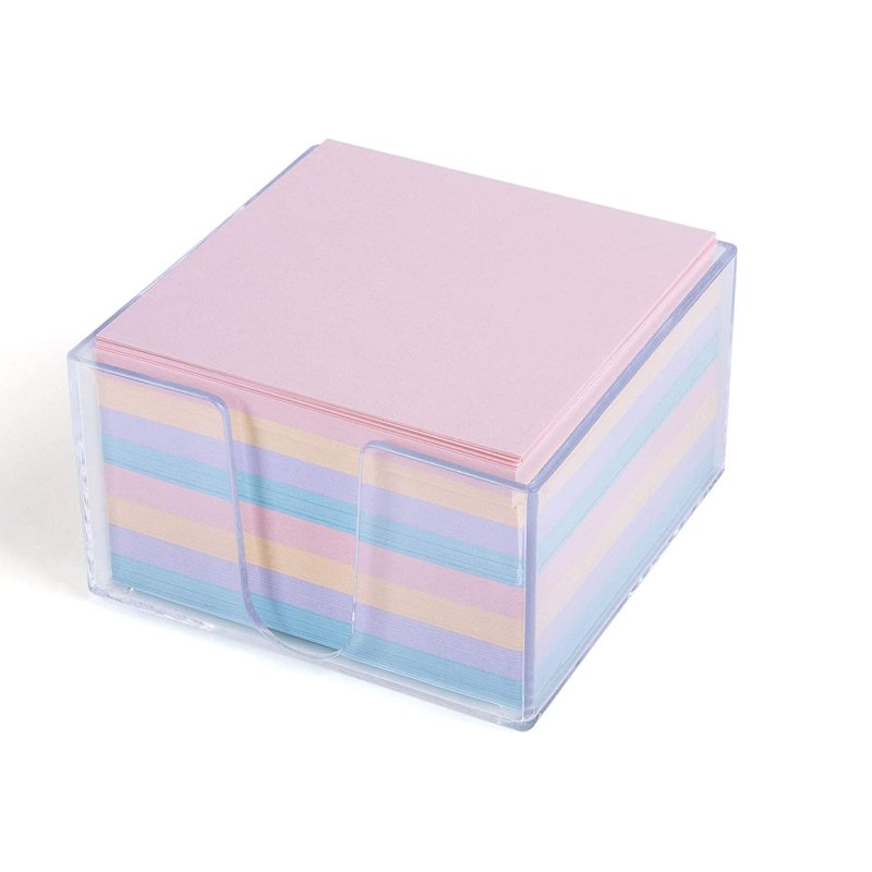 Office Memo Sheets with Cube Note Paper For Taking Notes And Reminders Work and Business Organization Planning