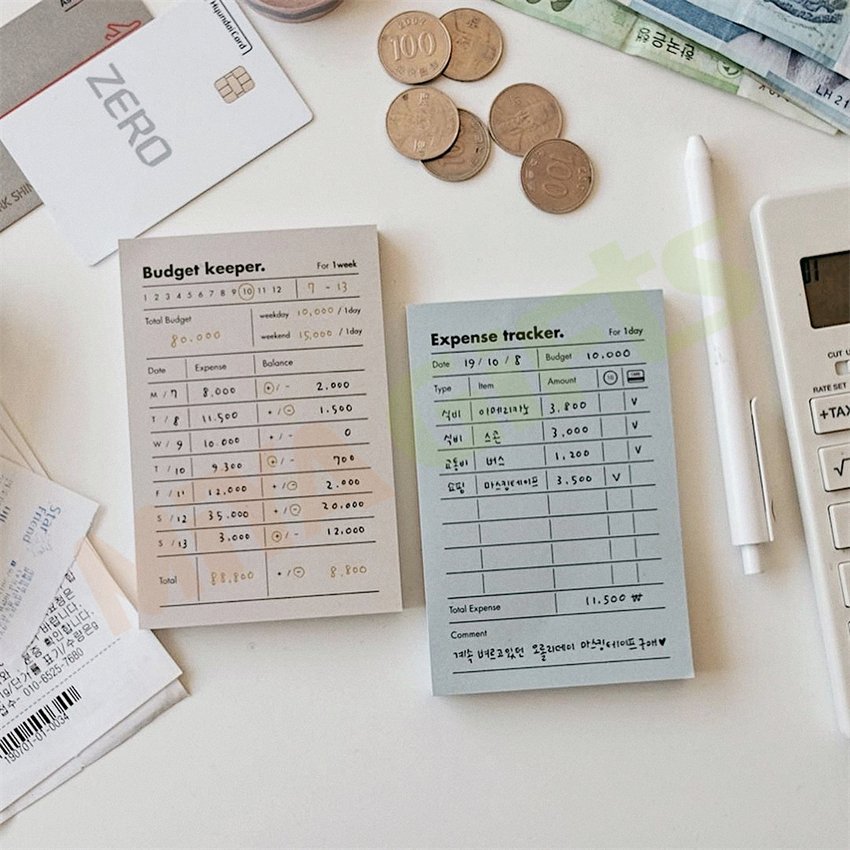 custom to do list planner sticky note pad paper memo pads daily weekly montly habit tracker