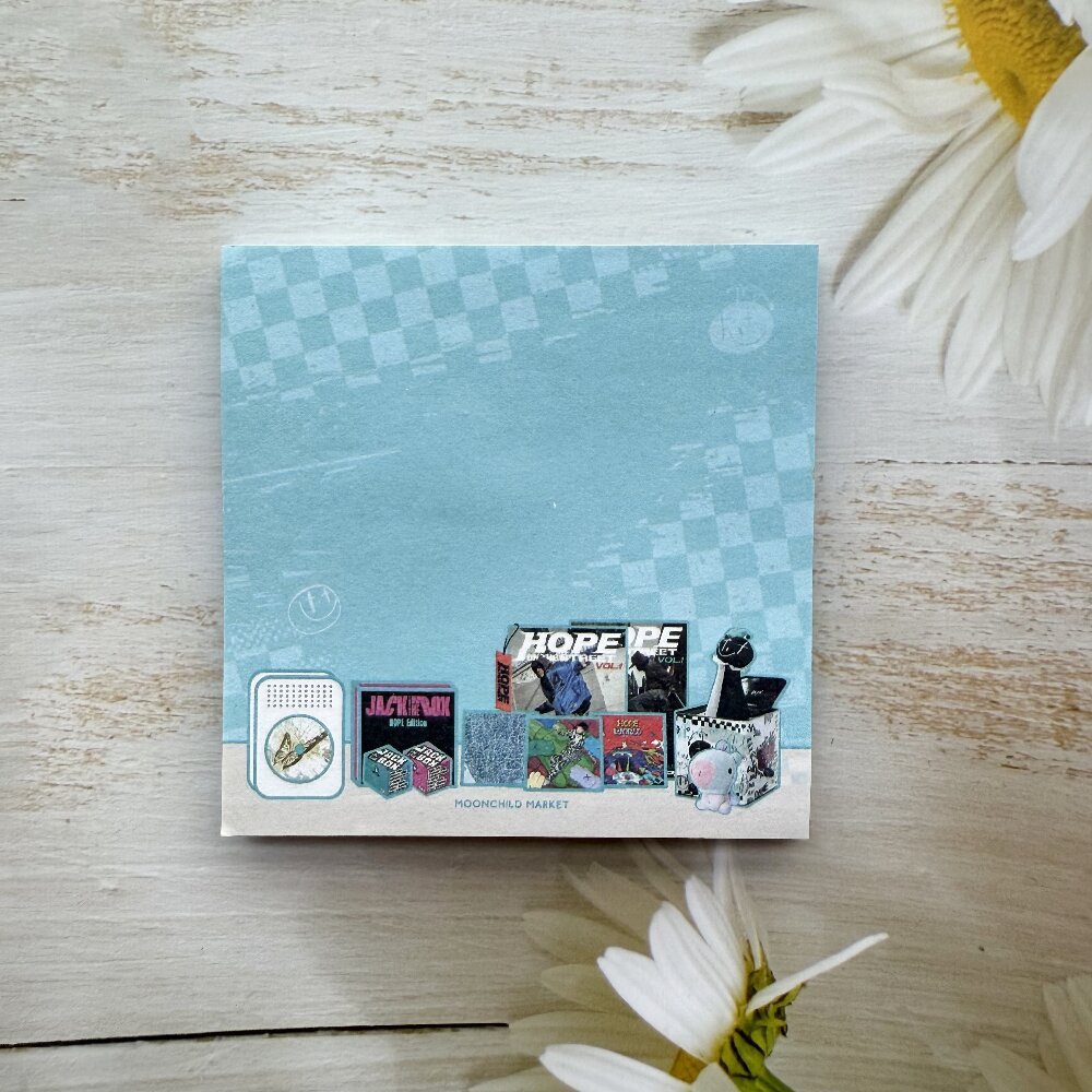 custom Kawaii Sticky Notepad Memo Pads Office School Stationery Adhesive Stickers Sticky Notes Pad