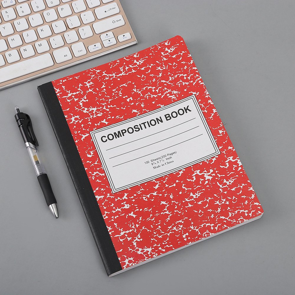 Composition Notebook Bulk Paper School Exercise Book School Notebook 200Pages