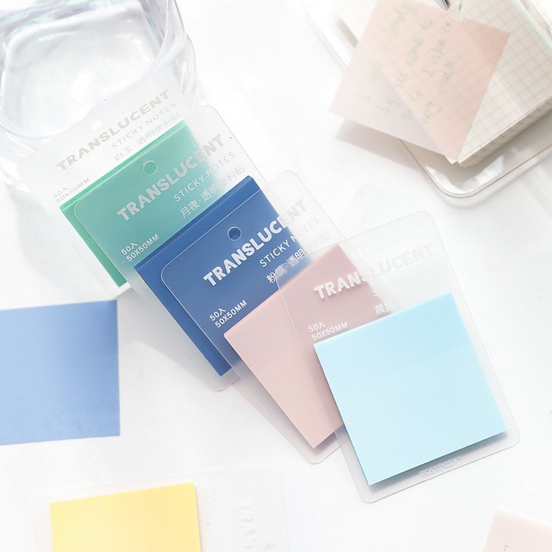 Wholesale Professional Customized Sticky Notes Memo Pad Colorful Tabbed Morandi Sticky Notes