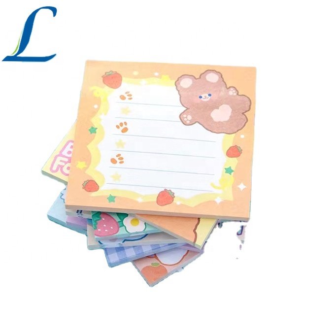 Students Creative Cartoon Sticky Notes Can Paste Notes Index Strip Office Usecustom Colorful Sticky Notes Strong
