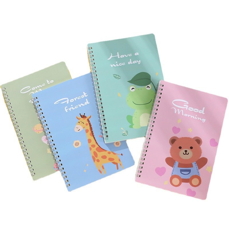 Manufacturer Hardcover Anime Note Book Diary Journal A5 Spiral Notebooks & writing pads For School Office Kids Girls Students