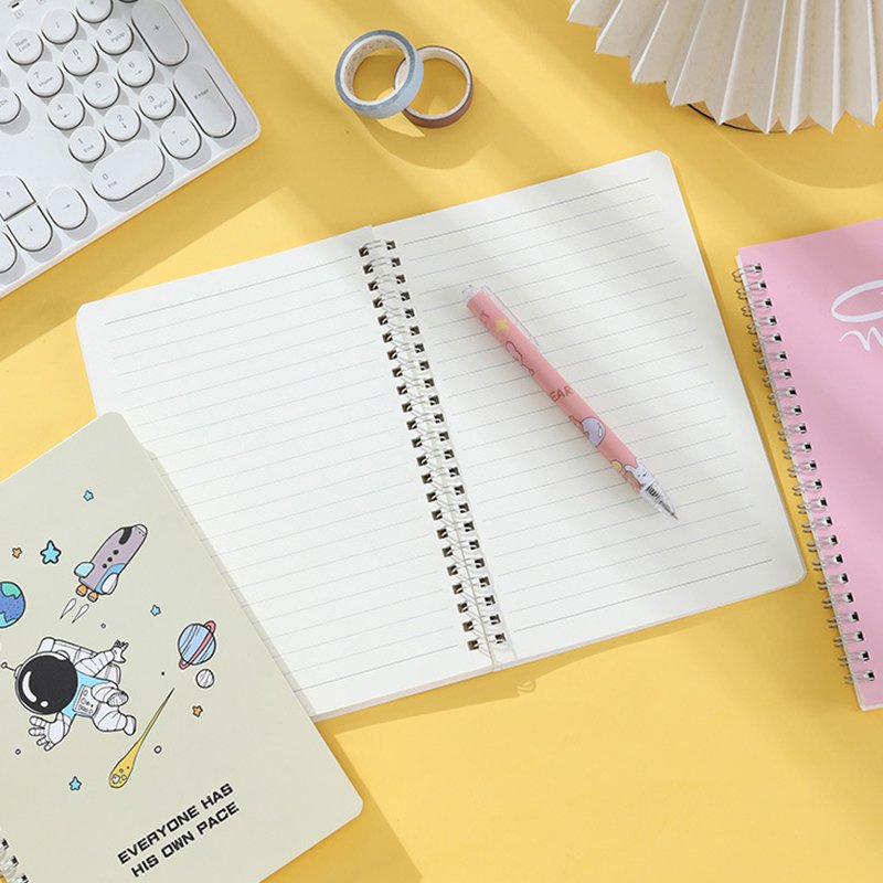 Manufacturer Hardcover Anime Note Book Diary Journal A5 Spiral Notebooks & writing pads For School Office Kids Girls Students