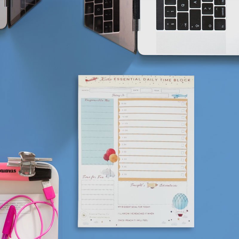 Custom Daily To Do List Tear off Memo Pad Notepad with Logo Printed