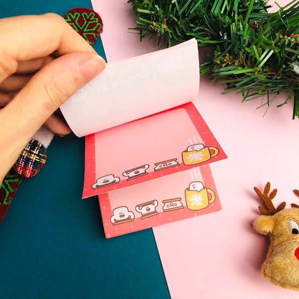 Customized Multiple Design cute Cartoon Colored To Do List Sticky Notes and memo pads