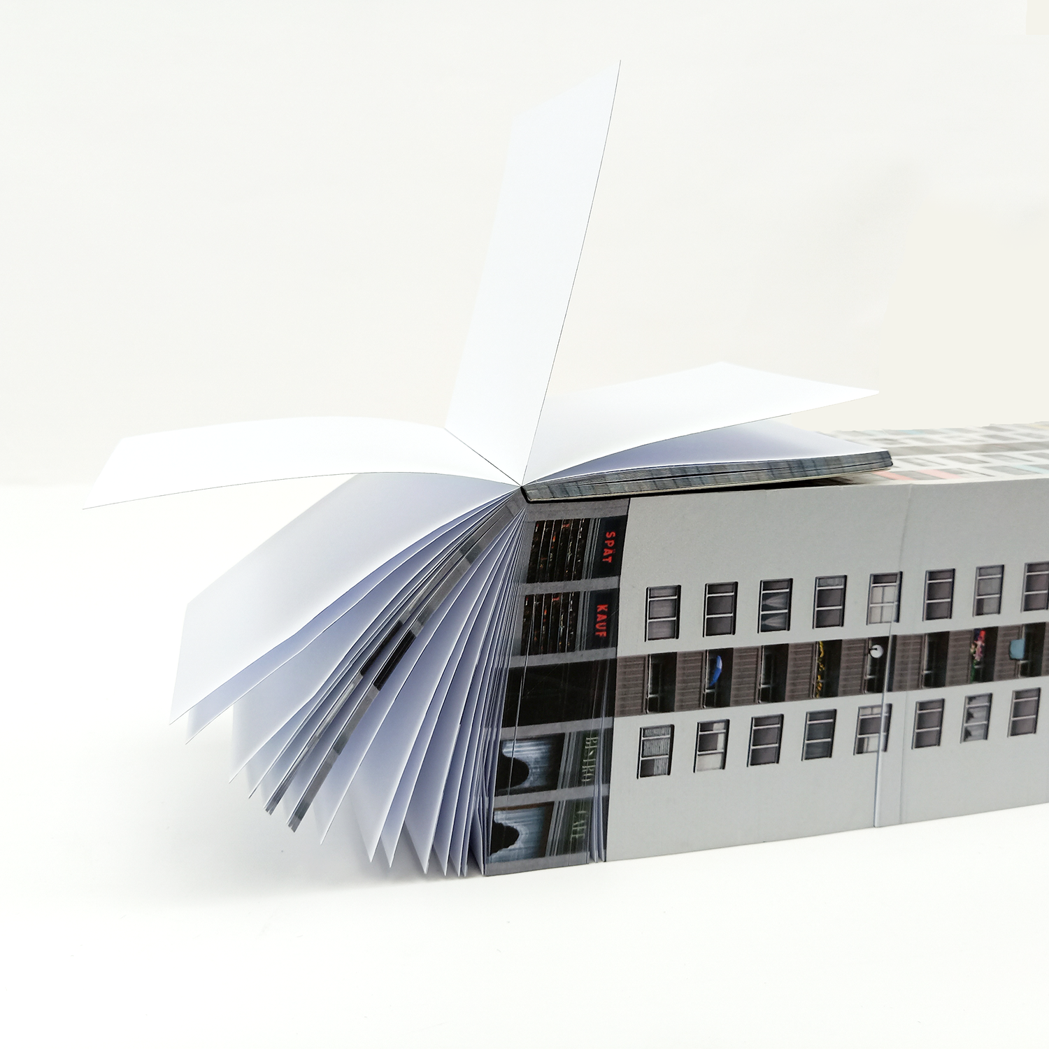 Custom Building Shape Cute Tear Off Memo Pads Sticky Notes Printing Gift School Office Stationery Supplies Paper Stickers Set