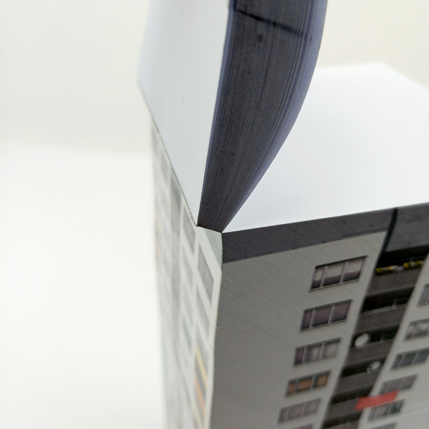 Custom Building Shape Cute Tear Off Memo Pads Sticky Notes Printing Gift School Office Stationery Supplies Paper Stickers Set