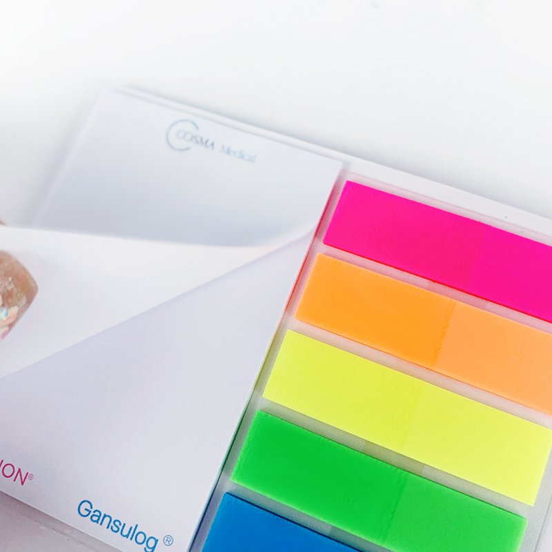 Custom Branded Sticky Notes Soft Cover custom size Offset Paper Sticky Notes with Logo
