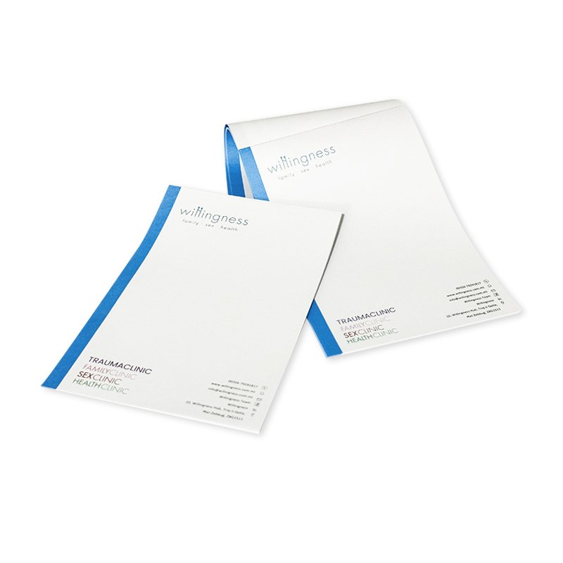 A4 A5 High Quality Personal Custom top glued binding Printing Tear off paper Notepad
