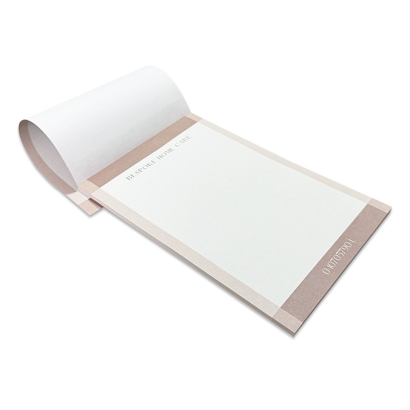A4 A5 High Quality Personal Custom top glued binding Printing Tear off paper Notepad