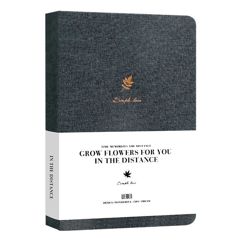 Custom A5 with Elastic Strap PU Journal Diary Notebook Printed Brand Logo Diary Note Book PU Leather Notebook