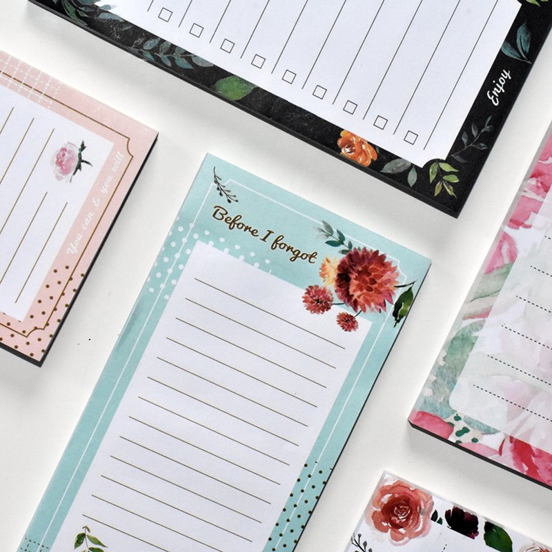 Hot Sale Fridge Magnetic Memo Pad 10 Pcs Per Set Magnetic Sticky Notes With Self-adhesive With Cheap Price