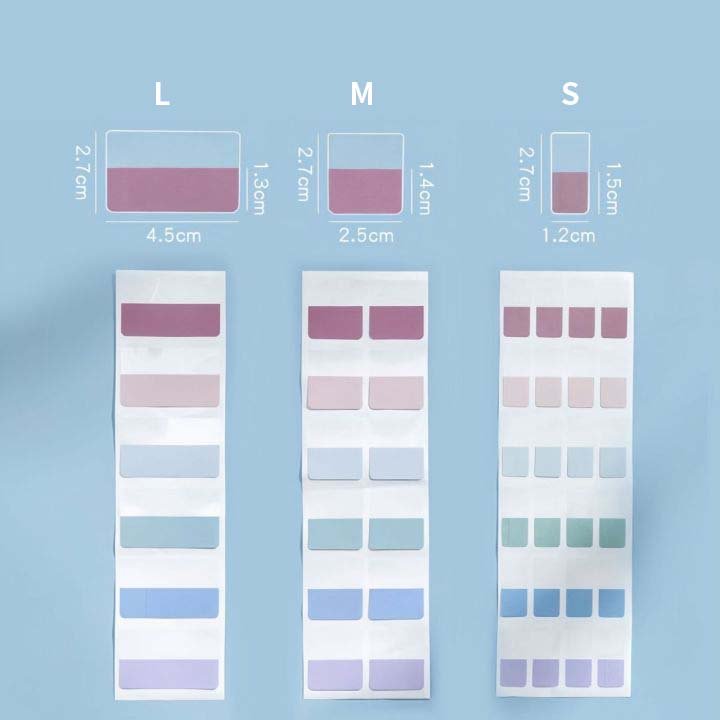 Custom Logo Memo Note Ins Style Student Office Use Sticky Notes Clear Transverse Line Book Marking Cute Animal Fruits Memo Pad