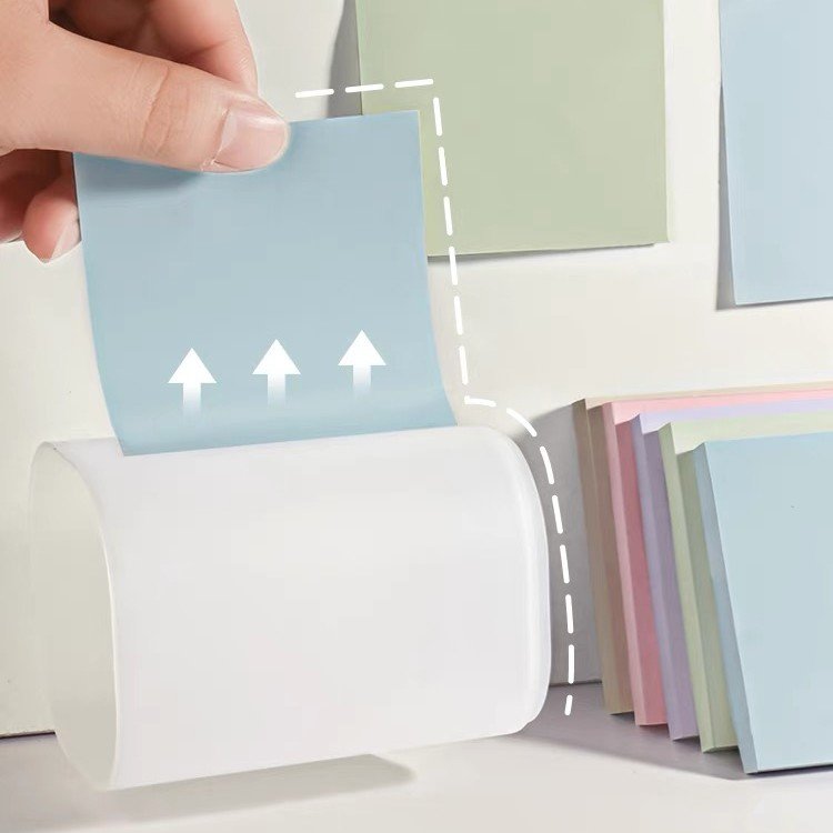 Promotional Cheap Sticky Note Self-Adhesive Magnetic Paper Loosely Bound Hardcover for School & Gift Use