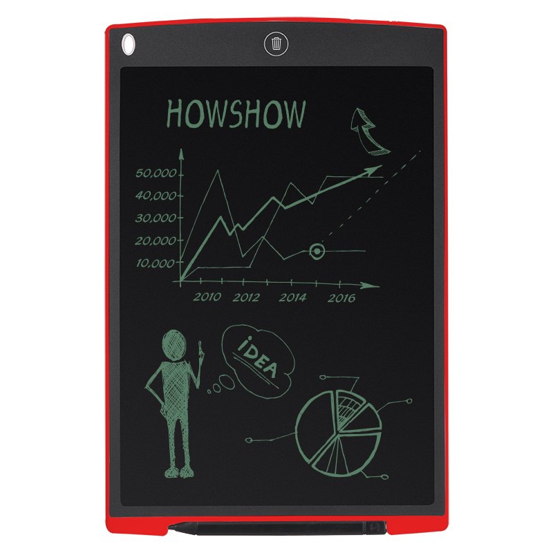 Howshow Convenient Mini Digital Notepad Memo Pad e-Writing Board 12inch Lcd Writing Tablet